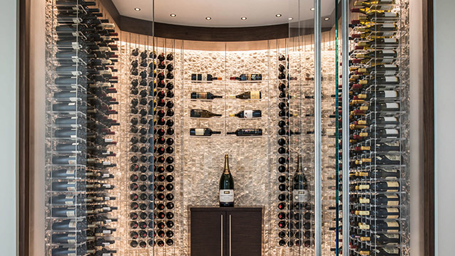Elevation by Kessick wine wall